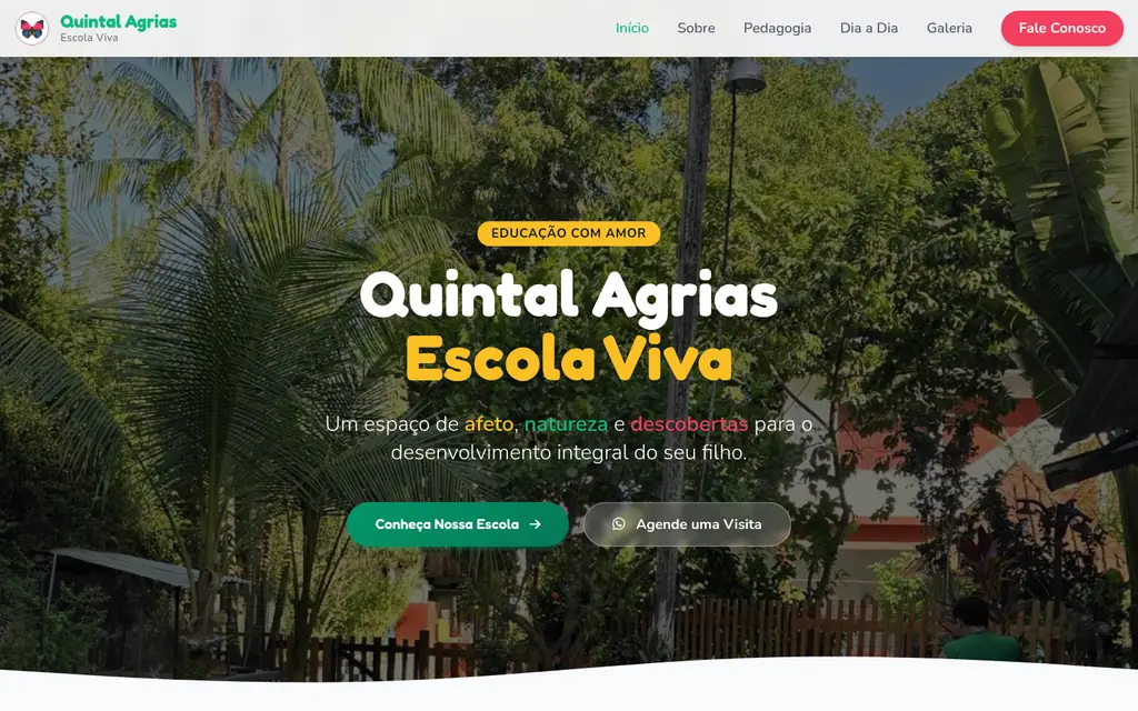 Quintal Agrias – Escuela Viva